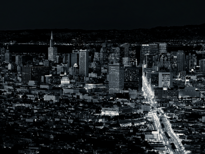 city skyline wallpaper black and white. Black and White San Francisco